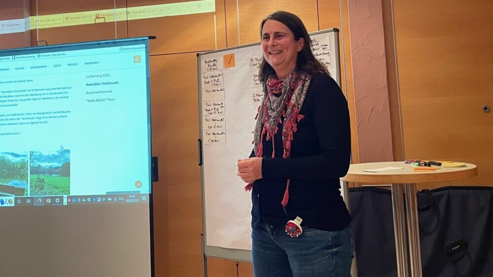 Kirsten Steimel vom Büro für Regionalentwicklung regioTrend in Gießen
