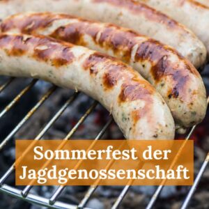 Sommerfest der Jagdgenossenschaft