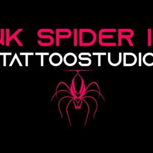 Pink Spider Ink Tattoos