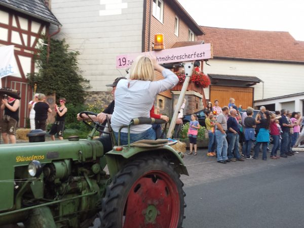 Blinklichtmähdrescherfest 2016 in Romrod-Zell