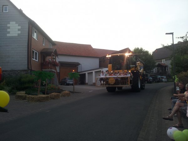 Blinklichtmähdrescherfest 2016 in Romrod-Zell