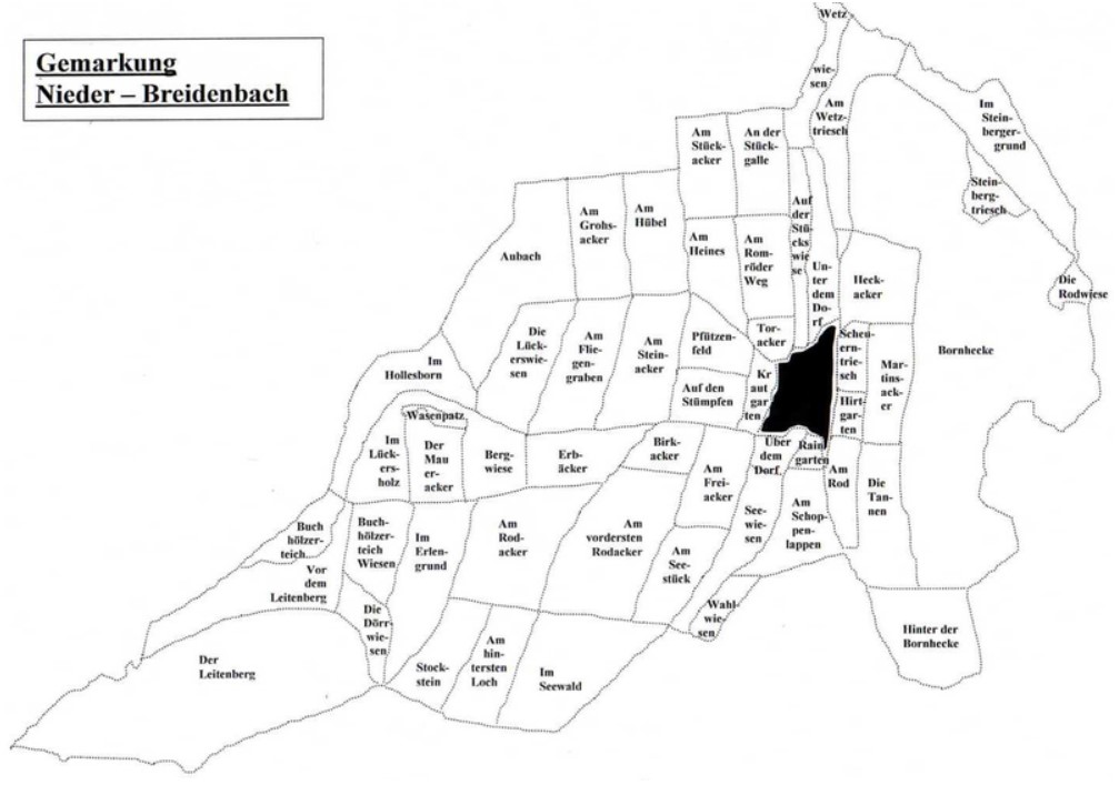 Gemarkung Nieder-Breidenbach