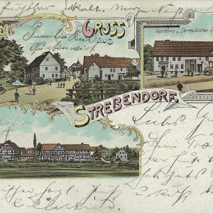 Historische Postkarte Romrod-Strebendorf (Abbildung: Gruss-aus-Romrod.de)