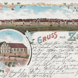 Historische Postkarte Romrod-Zell (Abbildung: Gruss-aus-Romrod.de)