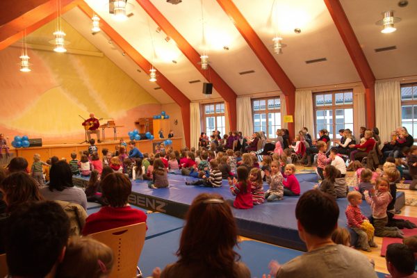 Kinderkonzert mit dem Liedermacher Fredrik Vahlein Romrod im Januar 2012