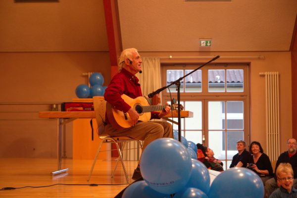 Kinderkonzert mit dem Liedermacher Fredrik Vahlein Romrod im Januar 2012