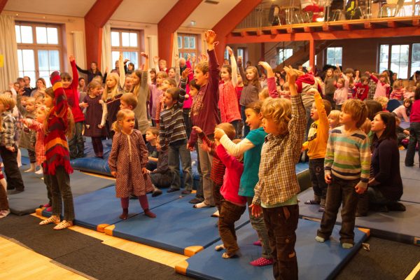 Kinderkonzert mit dem Liedermacher Fredrik Vahlein Romrod im Januar 2012