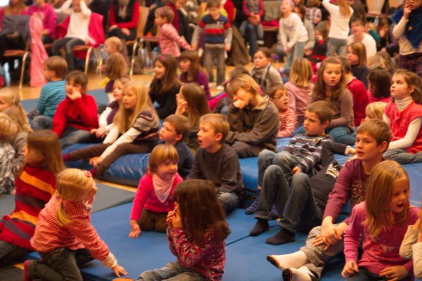 Kinderkonzert mit dem Liedermacher Fredrik Vahlein Romrod im Januar 2012