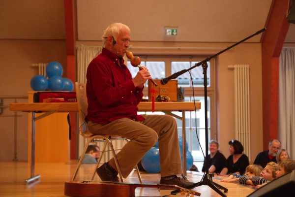 Kinderkonzert mit dem Liedermacher Fredrik Vahlein Romrod im Januar 2012