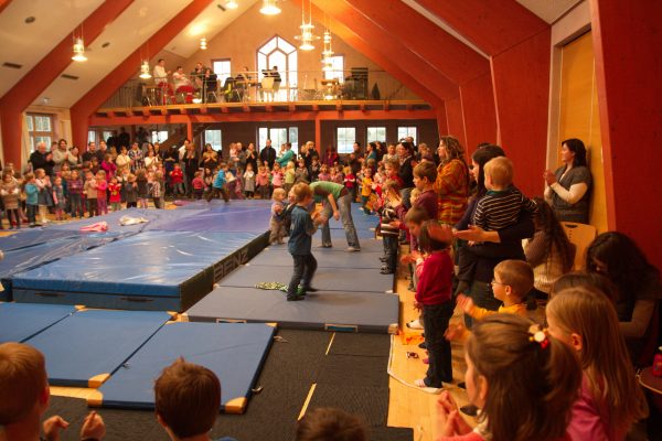 Kinderkonzert mit dem Liedermacher Fredrik Vahlein Romrod im Januar 2012