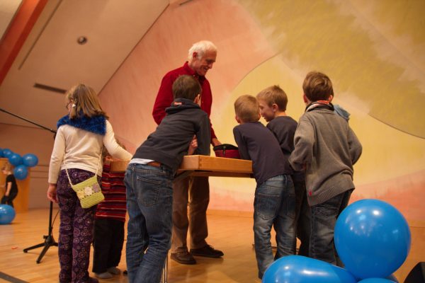 Kinderkonzert mit dem Liedermacher Fredrik Vahlein Romrod im Januar 2012