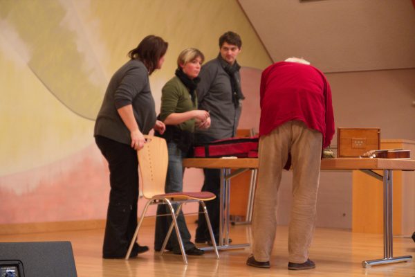 Kinderkonzert mit dem Liedermacher Fredrik Vahlein Romrod im Januar 2012