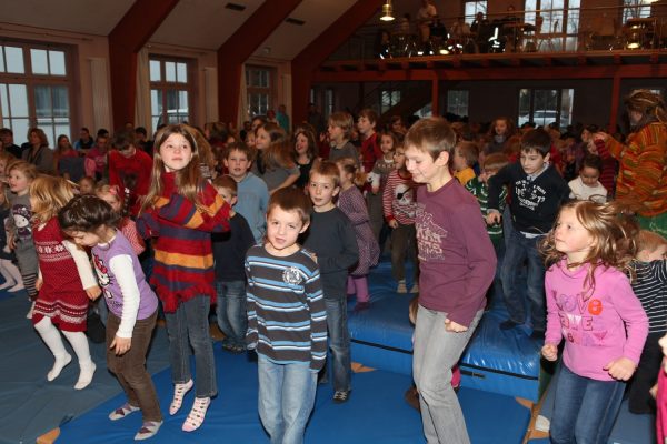 Kinderkonzert mit dem Liedermacher Fredrik Vahlein Romrod im Januar 2012