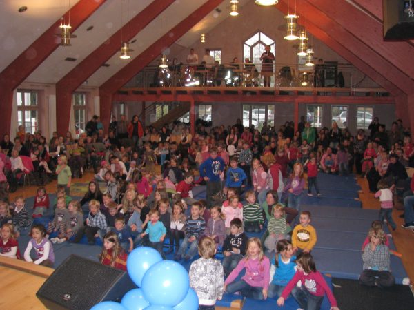 Kinderkonzert mit dem Liedermacher Fredrik Vahlein Romrod im Januar 2012