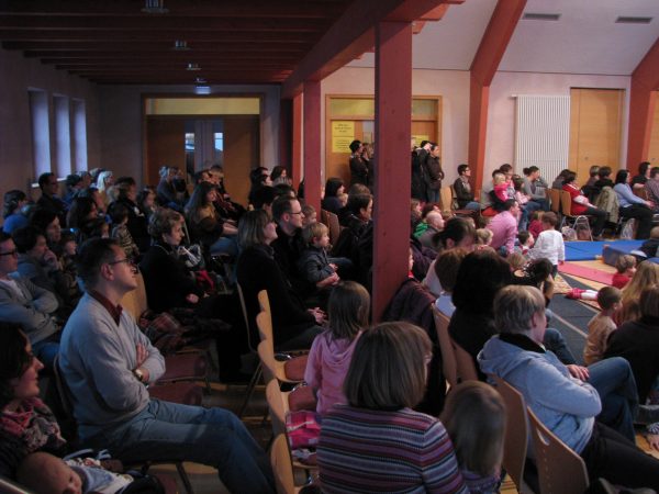 Kinderkonzert mit dem Liedermacher Fredrik Vahlein Romrod im Januar 2012