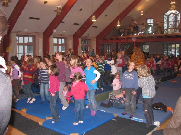 Kinderkonzert mit dem Liedermacher Fredrik Vahlein Romrod im Januar 2012