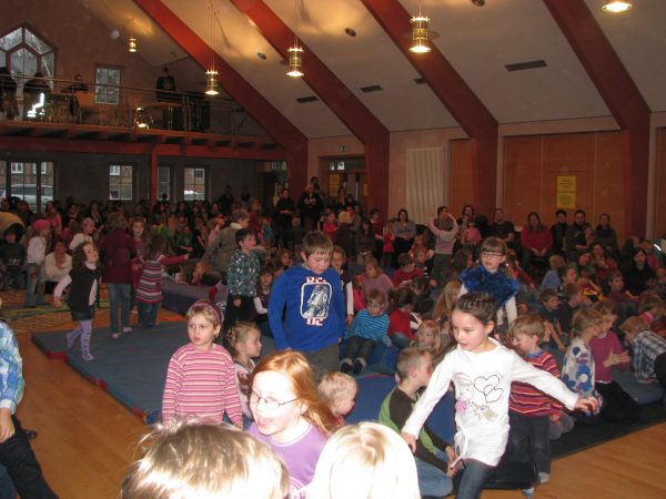 Kinderkonzert mit dem Liedermacher Fredrik Vahlein Romrod im Januar 2012