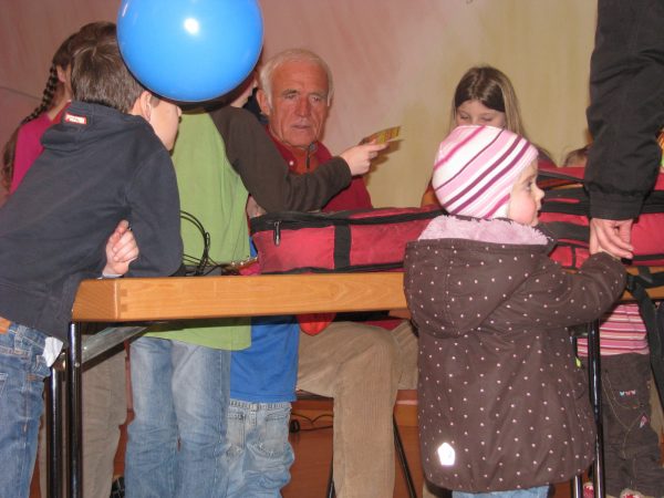 Kinderkonzert mit dem Liedermacher Fredrik Vahlein Romrod im Januar 2012