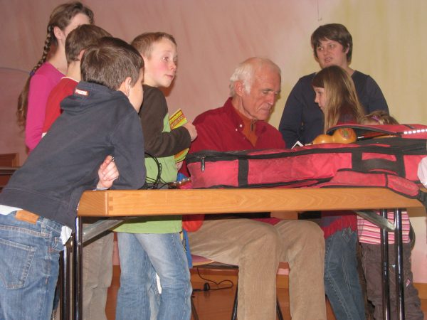 Kinderkonzert mit dem Liedermacher Fredrik Vahlein Romrod im Januar 2012