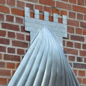 Skulptur am Schlossmuseum Romrod