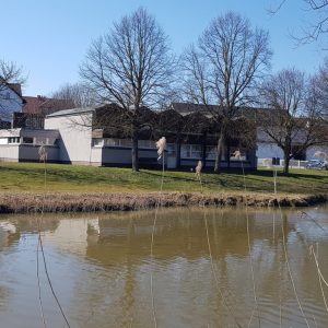 Dorfgemeinschaftshaus und Dorfteich Romrod-Zell