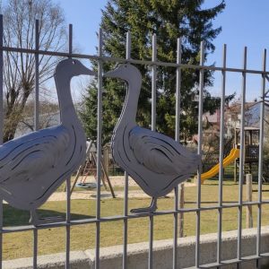 Strebendorf Spielplatz (März 2022, Foto: Melanie Merte)