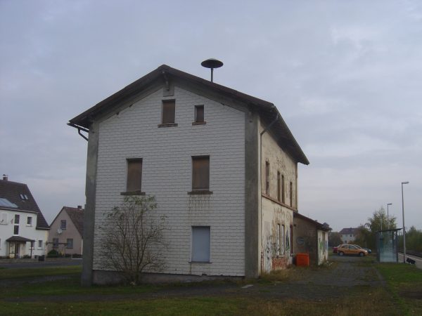 2009-02 - Abriss Bahnhof Romrod-Zell - 02