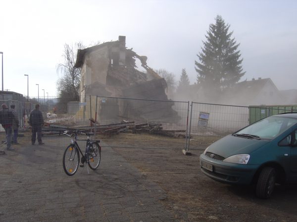 2009-02 - Abriss Bahnhof Romrod-Zell - 10