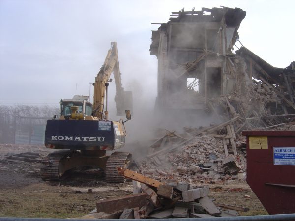 2009-02 - Abriss Bahnhof Romrod-Zell - 21