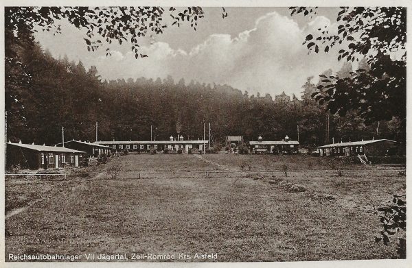 Das "Reichsautobahnlager VII Jägertal" (1938)