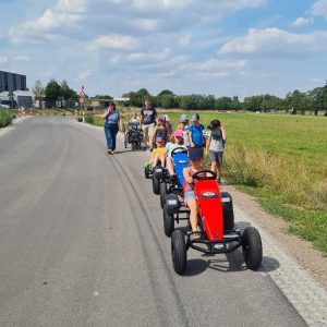 Elternverein Betreuende Grundschule Romrod schafft vier Gokarts an (August 2022) - 05