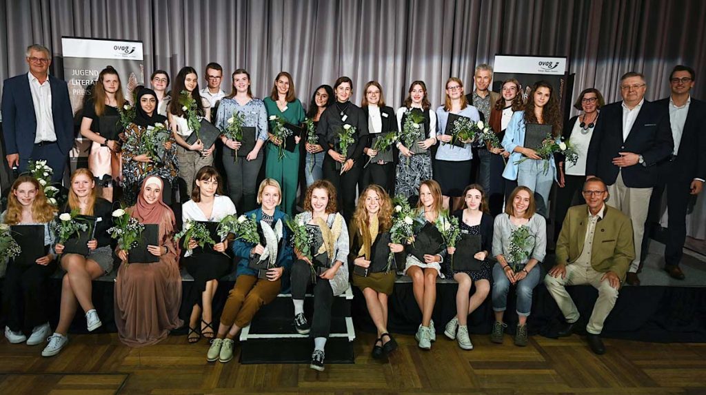 Die Preisträger des 19. Jugend-Literaturpreises der OVAG 2022