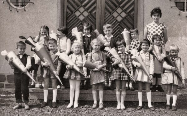 1962 - Schule Romrod - Einschulung
