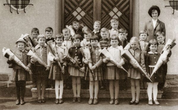 1963 - Schule Romrod - Einschulung