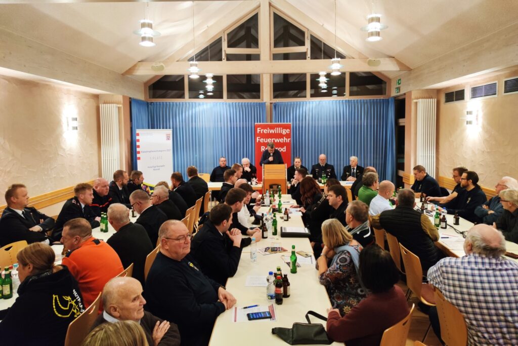 Jahreshauptversammlung des Förderverein der Freiwilligen Feuerwehr in Romrod (Januar 2023) - 1