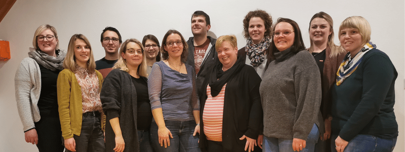 Die Gründungsmitglieder des KiTa-Fördervereins Romrod (Januar 2023)