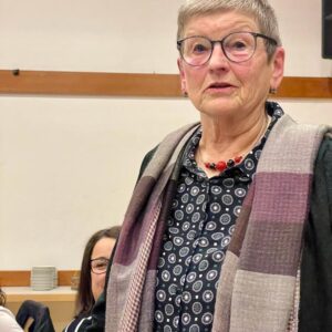 JHV Landfrauen Zell (März 2023): Wiltrud Rühl von den Bezirkslandfrauen Alsfeld stellte die Ausflugstermine der Bezirkslandfrauen vor.