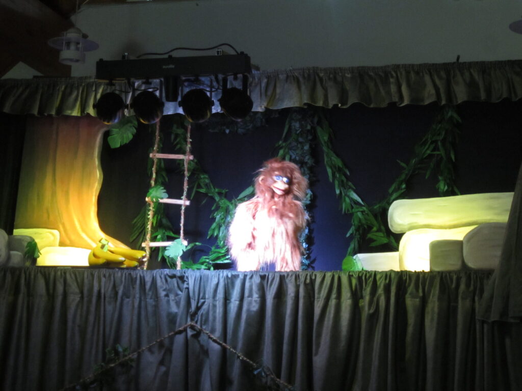 Koko und der Schatz im Dschungel zu Besuch in der Ev. Kindertagesstätte Romrod - 2 (März 2023)