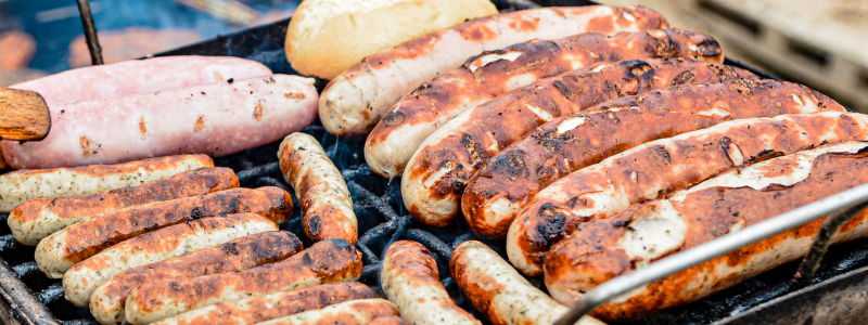 Bratwurst, Grillen, Grill (800x300)