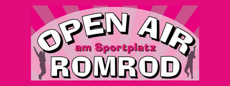 Open Air am Sportplatz Romrod (Juni 2023)