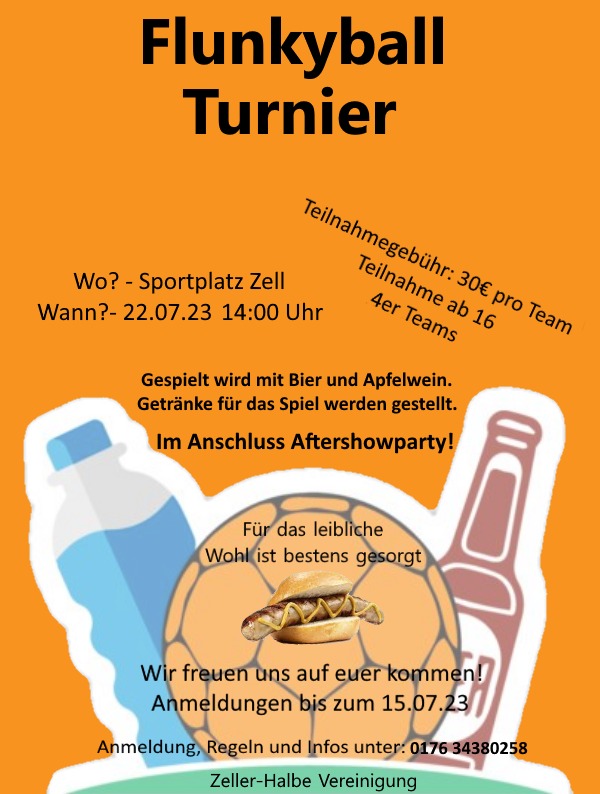 Flunkyball-Turnier Romrod-Zell Juli 2023