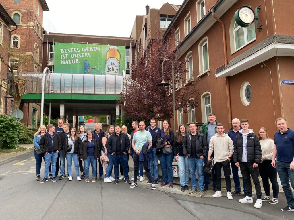 Romröder Häinze besuchen Licher Brauerei (Mai 2023)