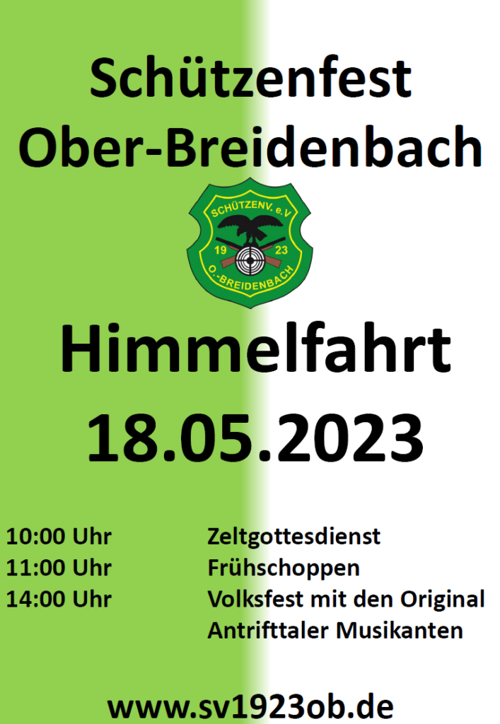 Schützenfest Ober-Breidenbach 2023