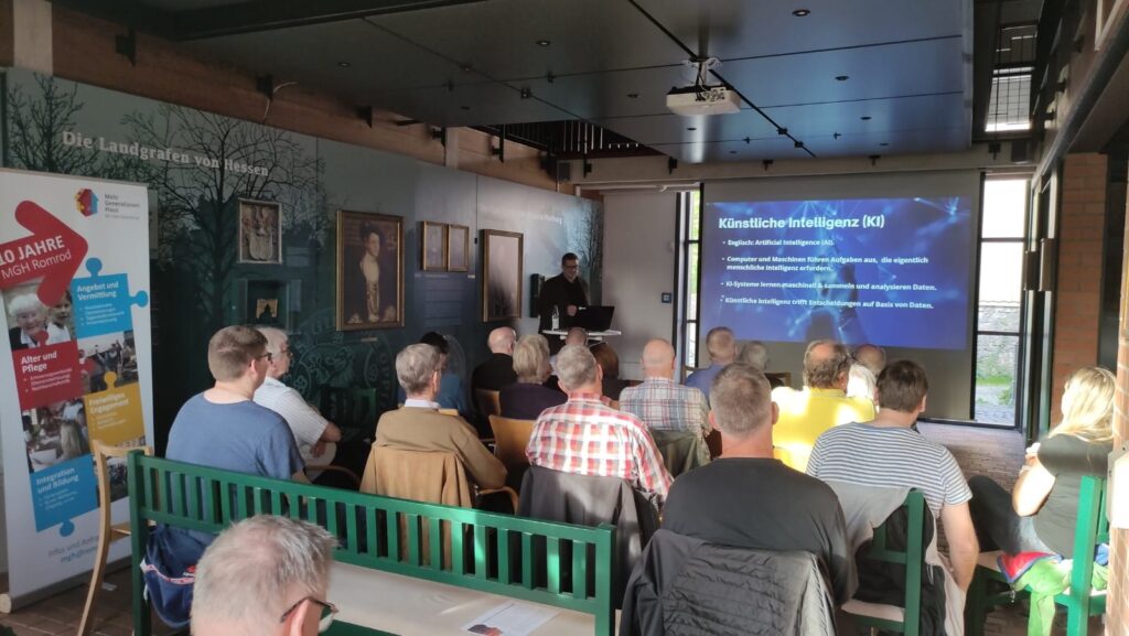 Thomas Liebau referierte im Schlossmuseum Romrod - ChatGPT & Künstliche Intelligenz - 04.05.2023 - 1