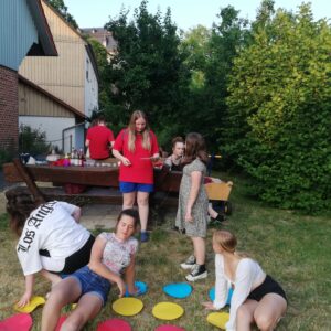Ein Sommerabend am Museumsufer - Jugendliche organisierten Picknick-Treff (Romrod Juni 2023) - 2