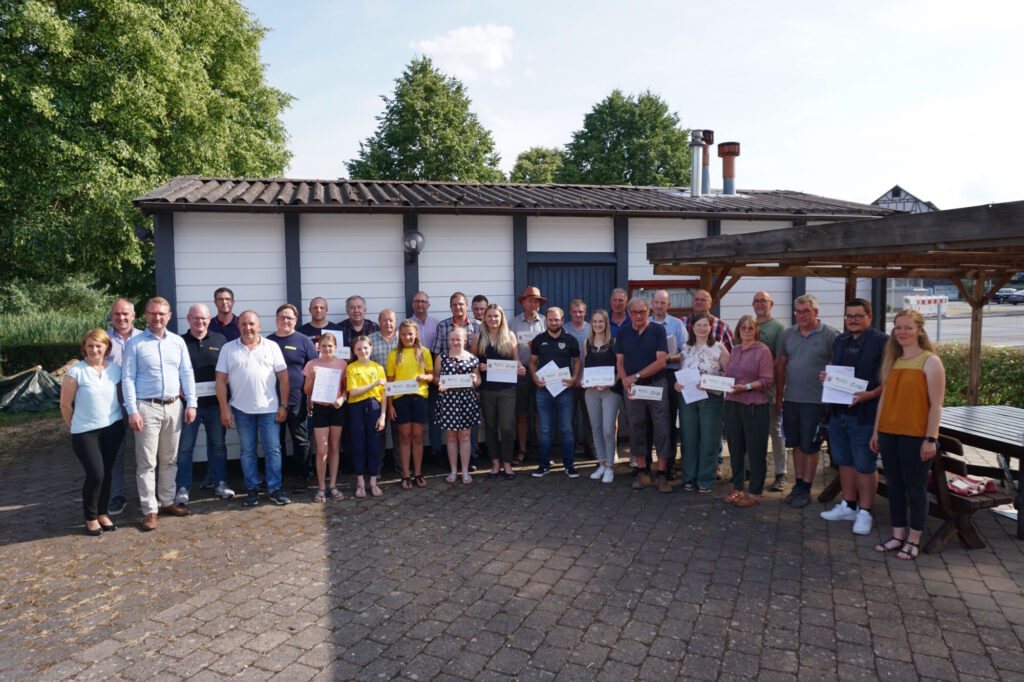 LEADER-Förderung für 28 Vogelsberger Vereine (Romrod-Zell, Juni 2023)