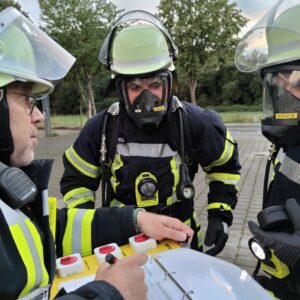 2023-08 - Feuerwehr Romrod - Brennende Photovoltaikanlage als Übungsszenario - 2