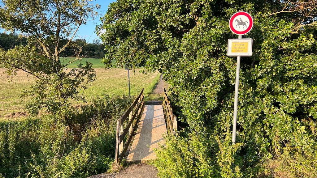 Brücke am Radweg zwischen Romrod und Zell