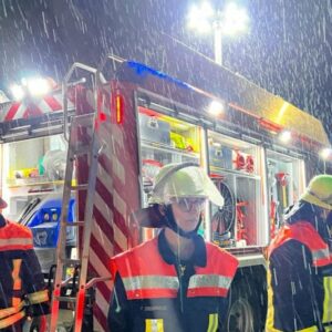 Feuerwehreinsätze nach Unwetter in Romrod (August 2023) - 2
