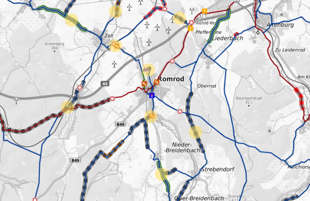 Noch bis 8. Oktober 2023 - Für Ausbau und Verbesserung der Romröder Radwege abstimmen